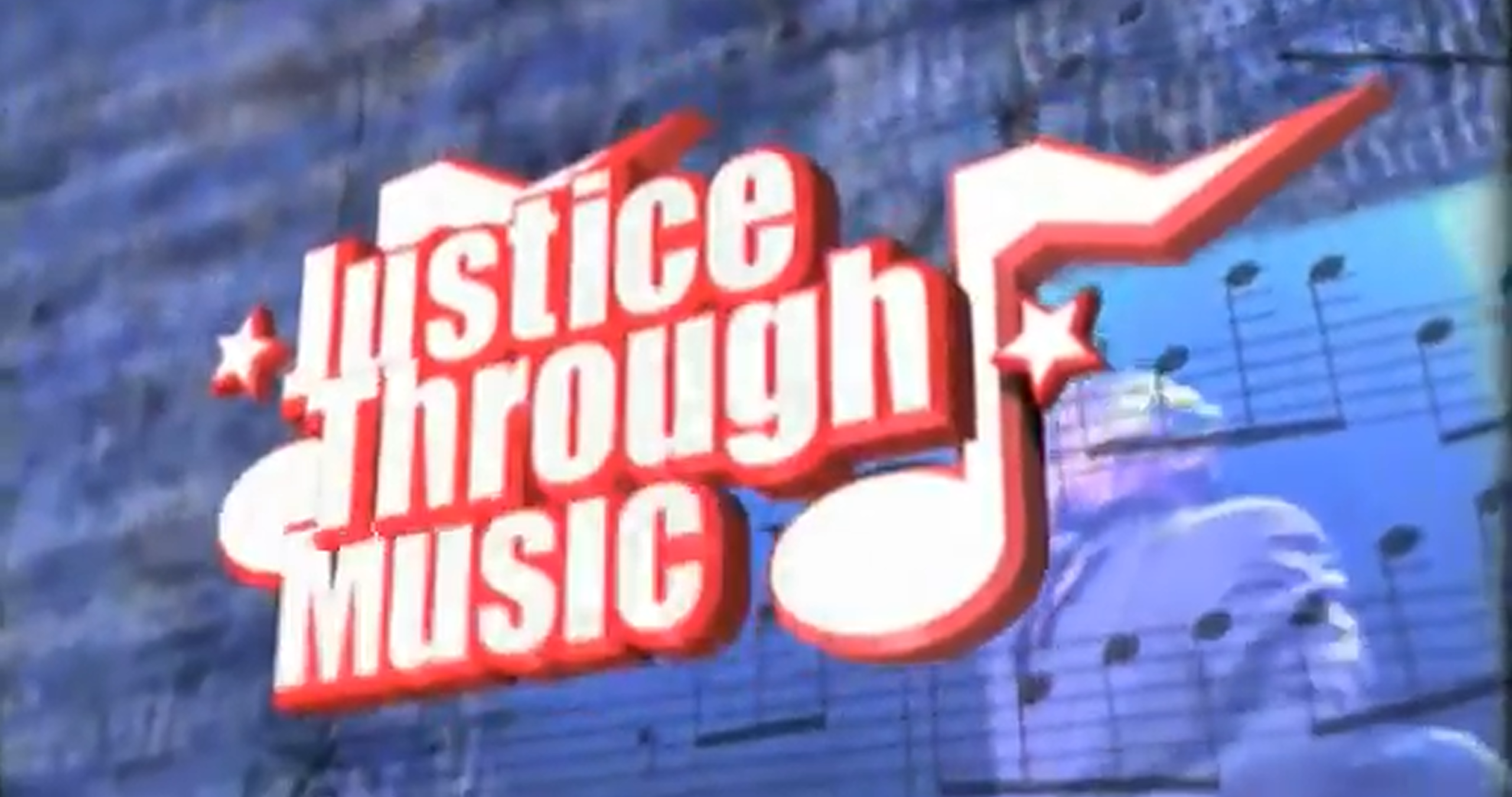 Logo for Justice Through Music Project